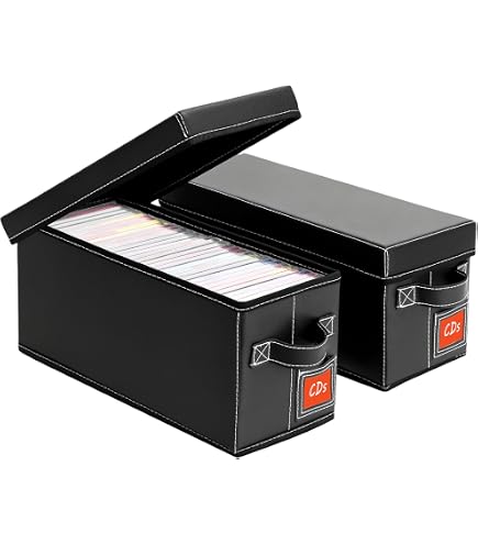 Amazon.com: yoyobubu Stackable CD Holder & Storage Case - CD
